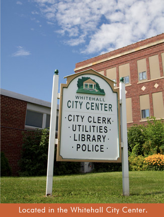 library home sign